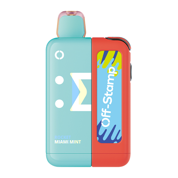 Rocket Freeze Off-Stamp X-Cube Kit 25K Disposable Vape