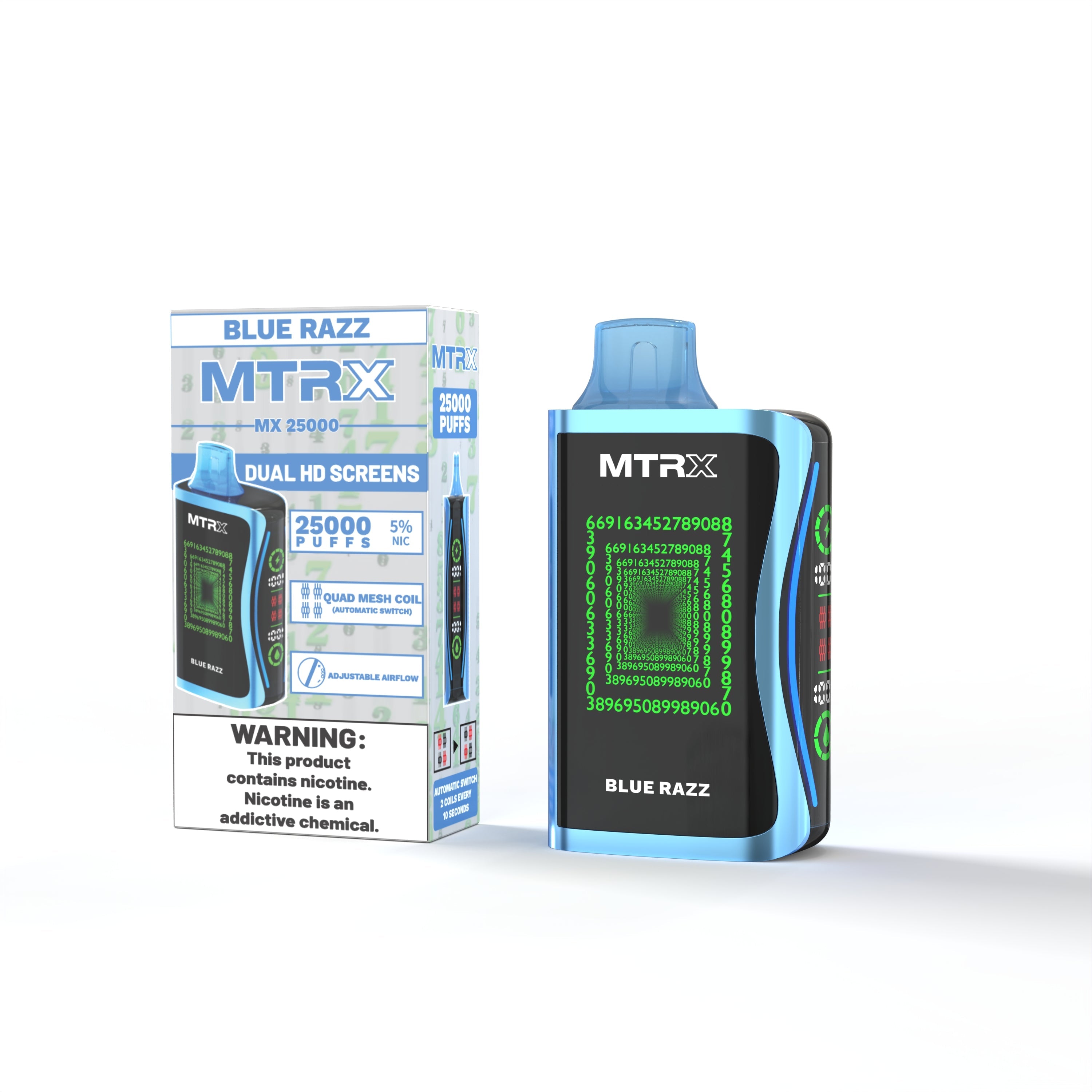 BLUE RAZZ MTRX MX 25K Disposable Vape
