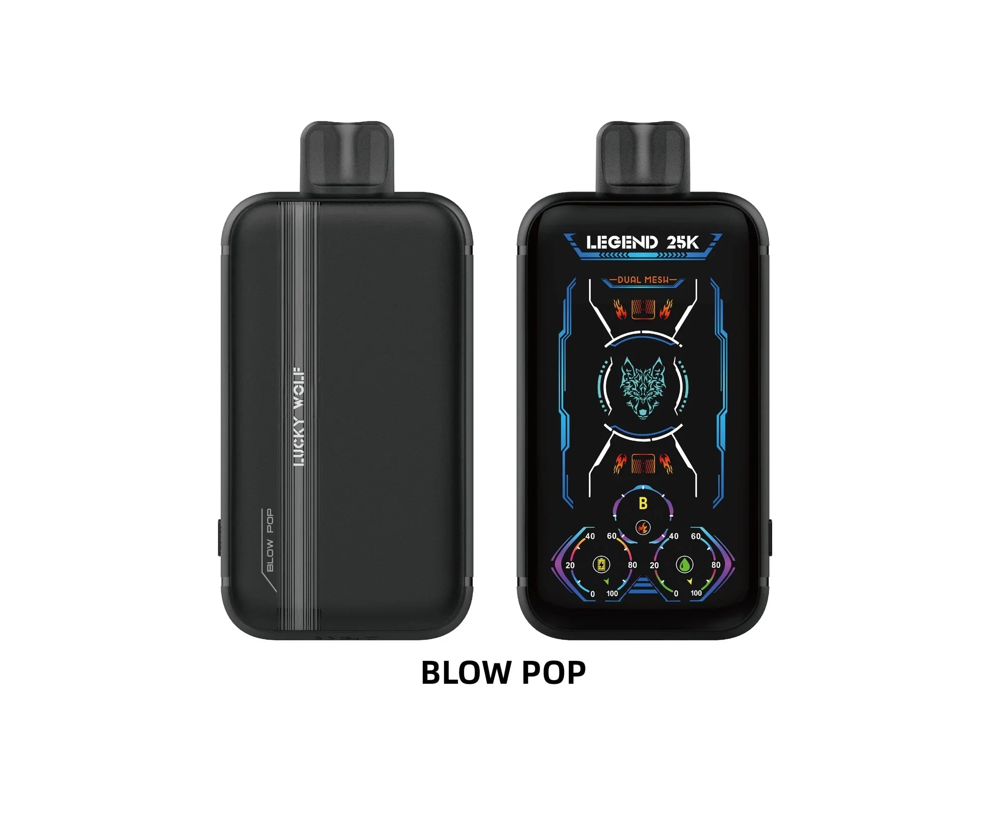 STRAWBERRY MANGO Lucky Wolf Legend 25K Disposable Vape Pod