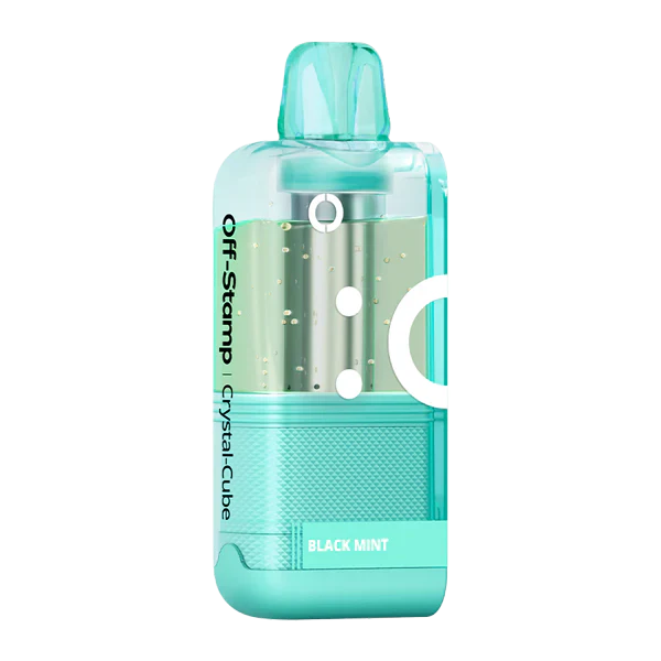 Black Mint Off-Stamp Crystal-Cube Pod 35K Disposable Vape