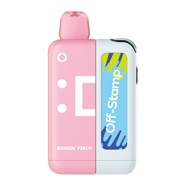 Bangin- Peach Off-Stamp X-Cube Kit 25K Disposable Vape