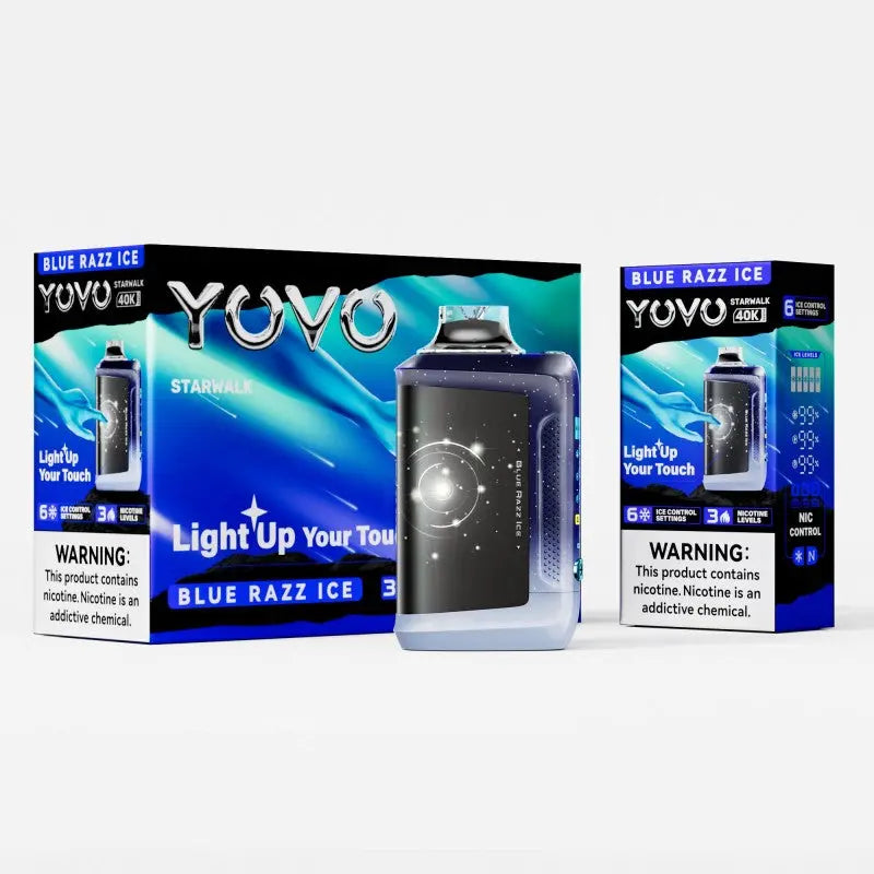 BLUE RAZZ ICE YOVO Starwalk 40K Disposable Vape