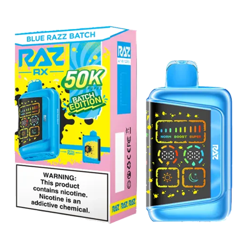 Blue Razz Batch RAZ RX50K Batch Edition Disposable Vape