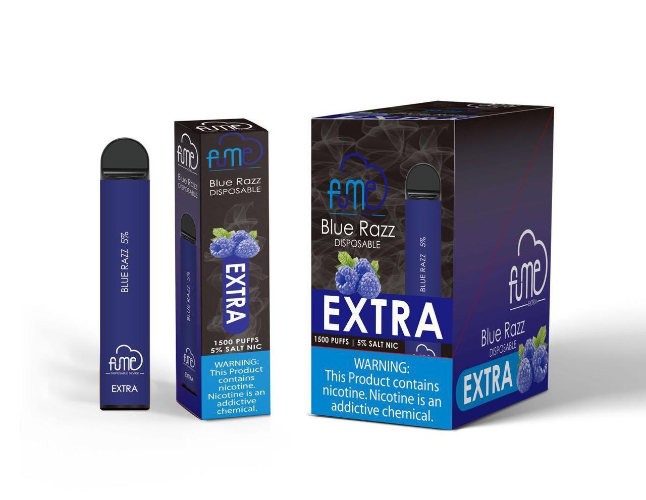 BLUE RAZZ Fume Extra 1500 Puffs Disposable Vape