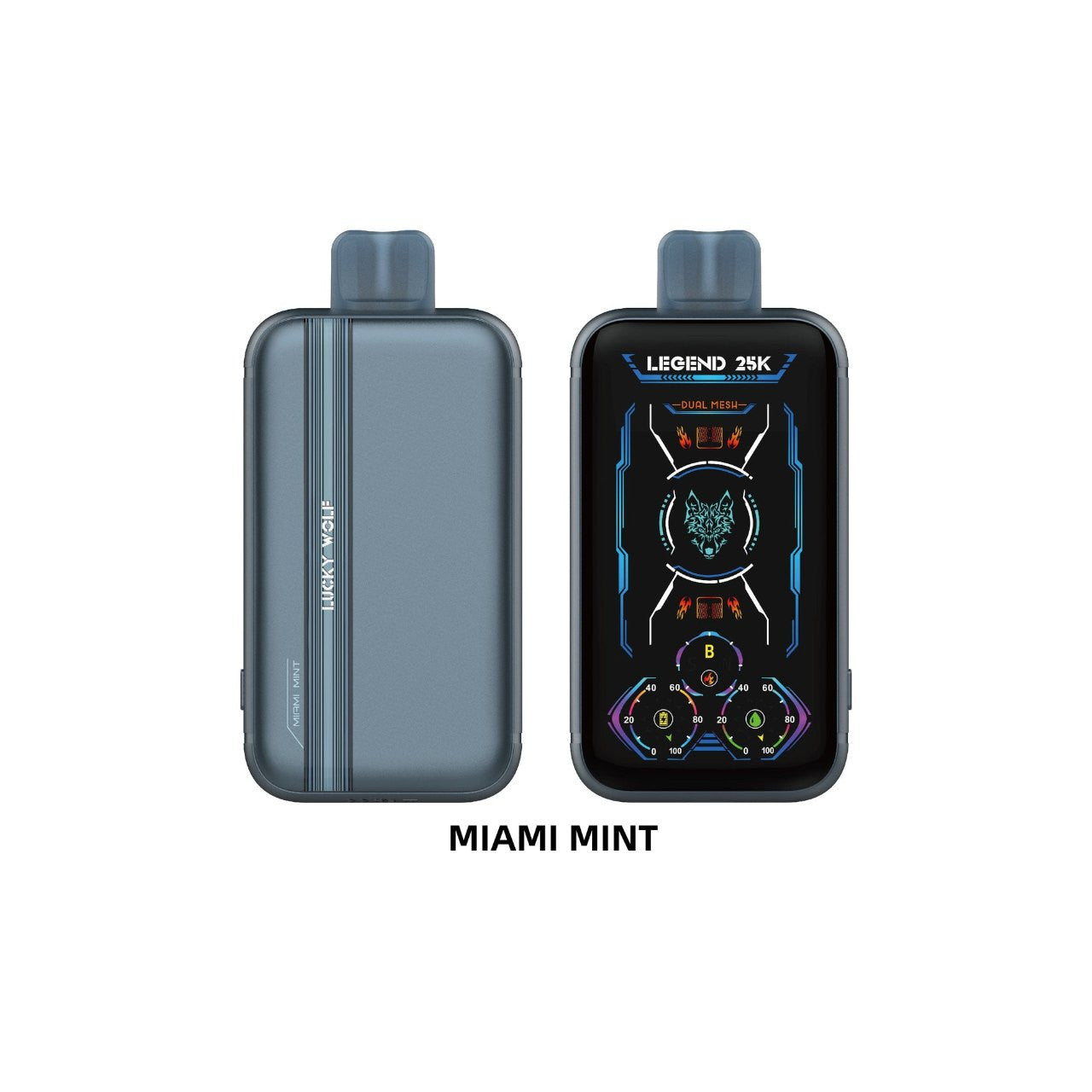 MIAMI MINT Lucky Wolf Legend 25K Disposable Vape Pod