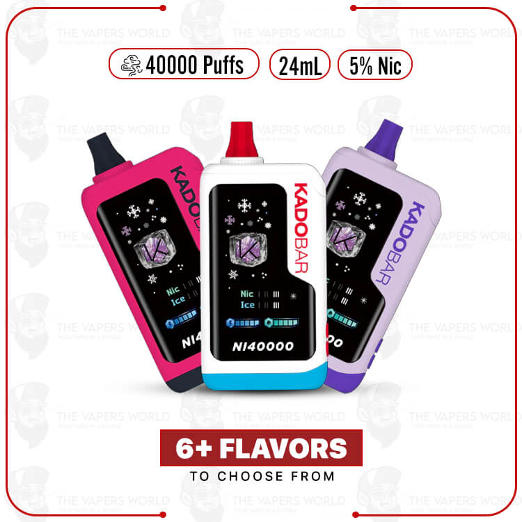 Blueberry Jam Kado Bar NI40K Ice Nic Control Jam Disposable Vape