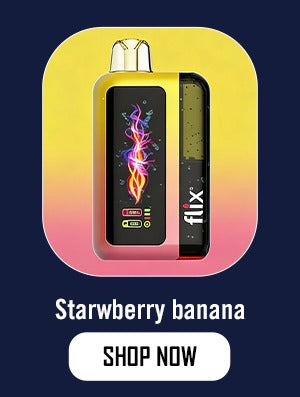 Strawberry Banana Flix Huron 60K Disposable Vape