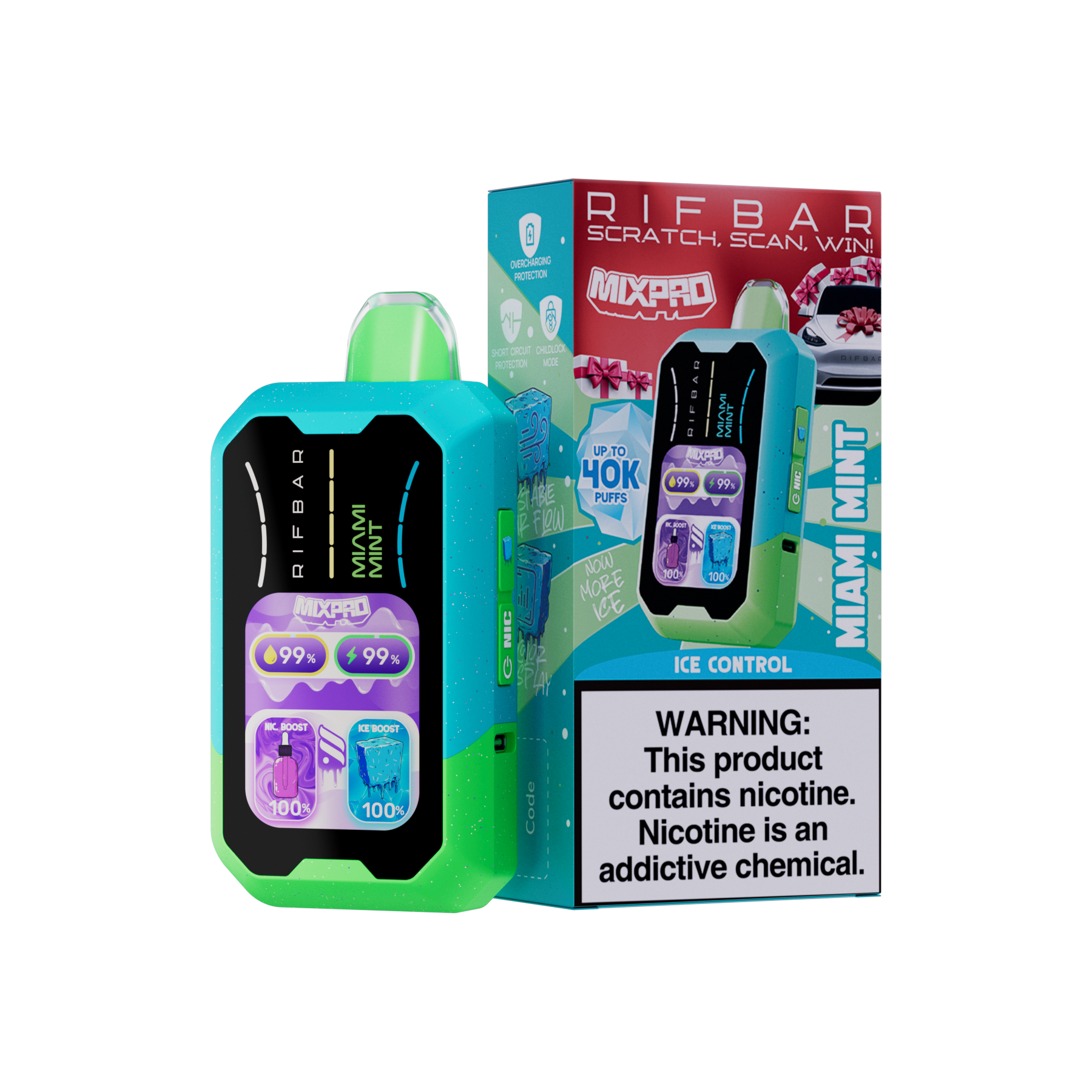 MIAMI MINT RifBar MixPro 40K Disposable Vape