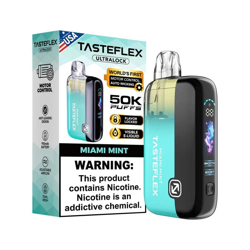 Strawberry Kiwi TasteFlex Ultralock 50K Disposable Vape