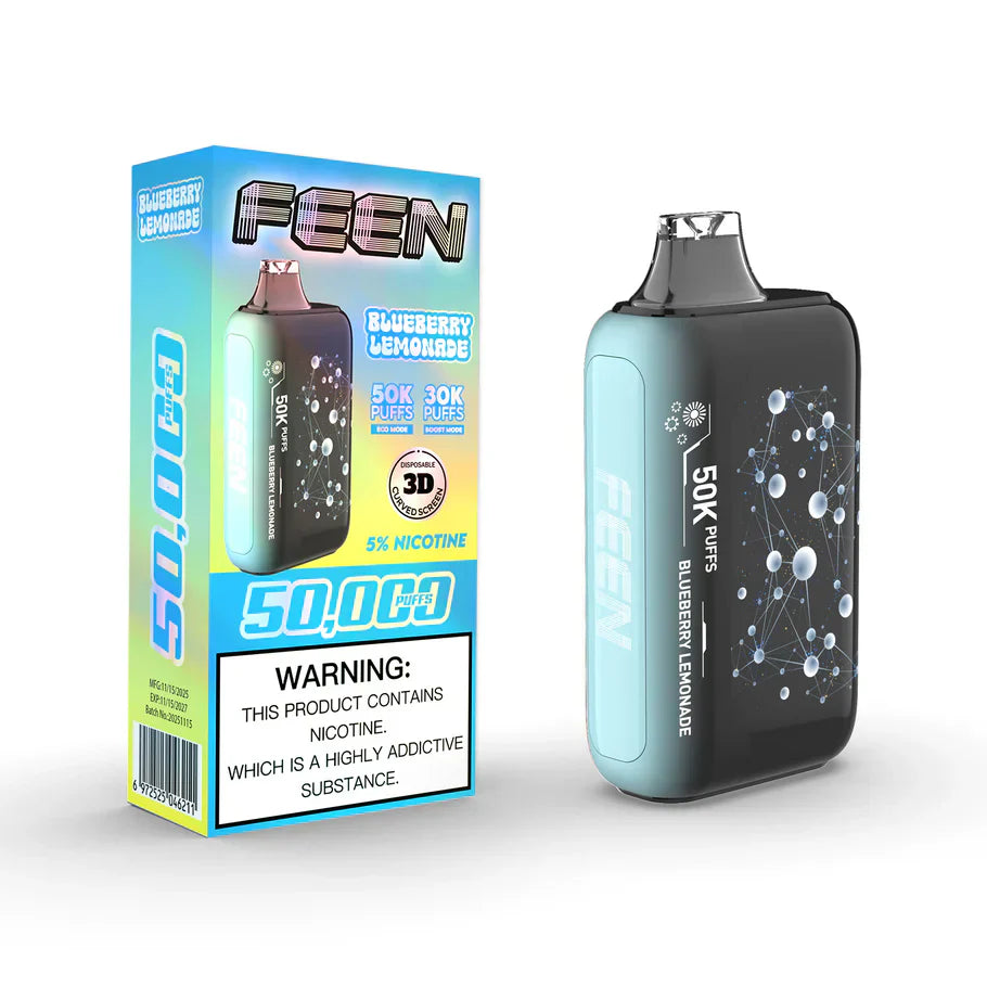 Blueberry Lemonade FEEN 50K Disposable Vape
